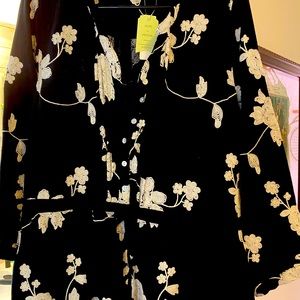 Tie waist shirt dress by Isabella Sinclair for Anthropologie